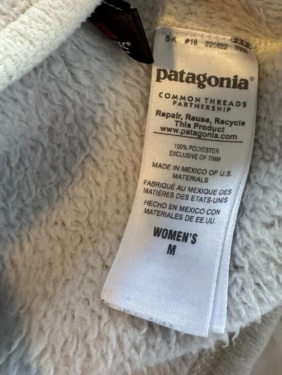 Patagonia Re-Tool Snap-T Pullover in light gray - Picture 8 of 10